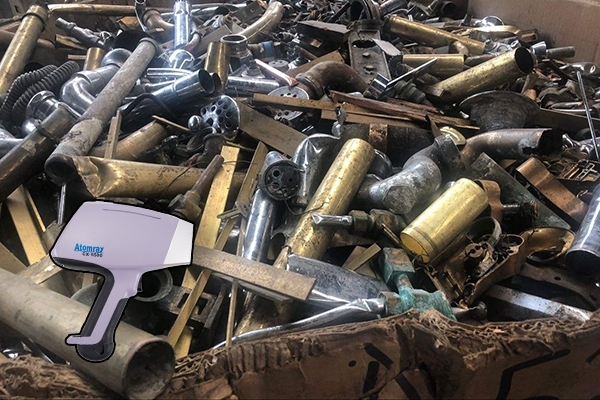 手持式光谱仪的废旧铜分拣