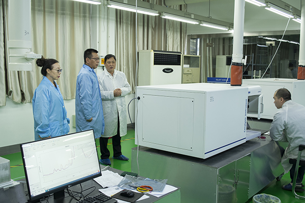 中铸协张志勇副会长一行参观JIANGNAN.COM江南仪器